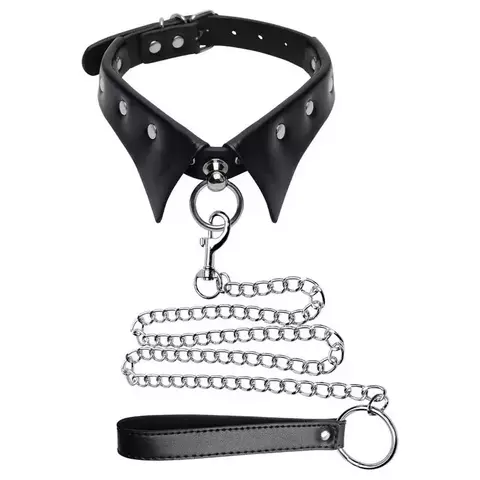 Coleira Bondage com correntinha - comprar online