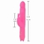 Vibrador com duplo motor - Siulicone - Honey Bunny - rosa - Afrodite Toys
