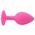 Plug Anal Silicone - P - Rosa na internet