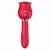 Vibrador de Ponto G e Clitóris / Rosa com Pulsação - Carmim