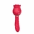 Vibrador de Ponto G e Clitóris / Rosa com Pulsação - Carmim na internet
