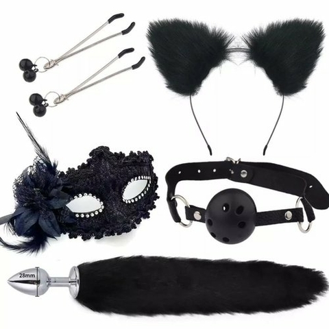 Kit Fox Black 5 em 1