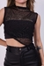 cropped tule pérola
