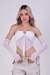 cropped tule lily