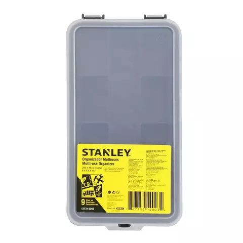 Organizador multiusos 9 compartimentos STANLEY