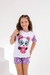 Pijama Manguinha Filha Panda