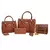 Kit 3 bolsas femininas transversal grande, media , pequena + carteira porta cartão - comprar online
