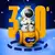 Brinquedo Hoverboard Espacial Com Astronauta Led e Música - Bralely
