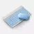 Teclado Sem Fio Bluetooth Recarregável Com Mouse - AZUL