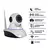 Câmera Ip Sem Fio 360° 3 Antenas HD Wifi Visão Noturna Alarm na internet