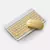 Teclado Sem Fio Bluetooth Recarregável Com Mouse - AMARELO