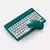 Teclado Sem Fio Bluetooth Recarregável Com Mouse - VERDE ESC