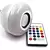 Lâmpada Musical Caixa Som 12w Bluetooth Luz Led RGB com Cont - comprar online