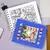 Kit Livro De Colorir Capa Dura + 24 Canetinhas - AZUL - comprar online