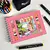 Kit Livro De Colorir Capa Dura + 24 Canetinhas - ROSA na internet