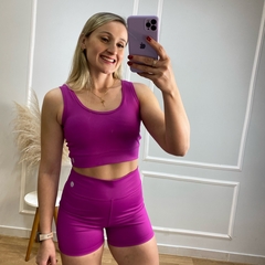 Shorts liso blackout zero transparência cor sisi - comprar online