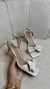 Sandália Iza Off White - KellySouzaShoes
