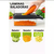 Imagem do Processador de Alimentos Multifuncional 16 em 1 - Cortador, Fatiador e Picador de Legumes e Vegetais com Alça Ergonômica