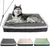 Tapete grande com zíper, cama pet, colchão médio para cachorro, espuma de mem na internet