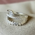 Anillo Triple Cubic Combinado - comprar online