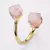 ANILLO CITRINO CRISTAL ROSA (AN044) - comprar online