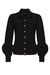 CAMISA CAMÉLIA EM TRICÔ PRETA – PRIMAZIA - comprar online