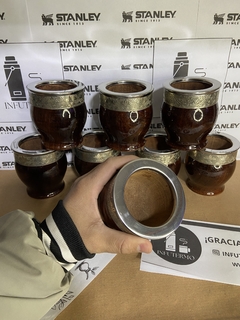 Mate de Algarrobo con Virola de Alpaca – Artesanal y elegante