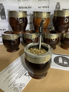 Mate de Algarrobo con Virola de Alpaca – Artesanal y elegante - tienda online