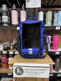 Bolso Térmico Azul para Set de Mate – Cómodo, Reforzado y Espacioso - tienda online