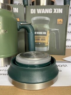 Taza térmica de acero inoxidable 620ml Di Wang Xin con tapa antiderrame