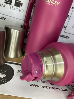 Termo Mate System 1.6L Color Fucsia – Ideal para el Mate - Infutermo