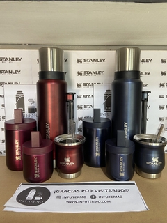 Combo Termo 1.3L + Mate 236ml + Accesorios Metalizados – Set Completo - comprar online
