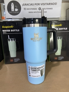 Vaso térmico premium con sorbete y manija 900ml - Infutermo