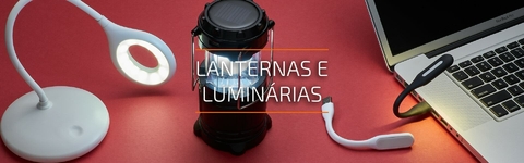 Banner da categoria LANTERNAS E LUMINÁRIAS