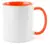 Caneca de alça e interior colorido na internet