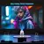 Projetor Magcúbico Android 11 4K 1280*720P HY300 Pro + Wifi Duplo 260ANSI 180 ° Projetor portátil externo flexível para cinema BT5.0 - Alu