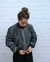 BOMBER JACKET GRIS LAVADO en internet