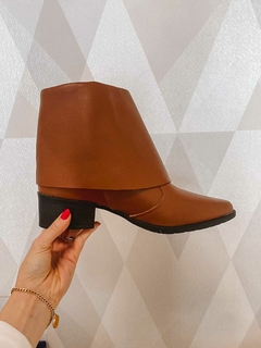 Coturno de Couro - FLERTE MODA