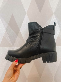 Coturno Couro - FLERTE MODA