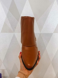 Coturno de Couro - comprar online