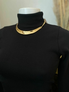 Gargantilha de verniz Italiano - FLERTE MODA