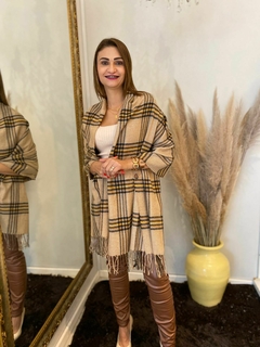 Echarpe Oversized Xadrez na internet
