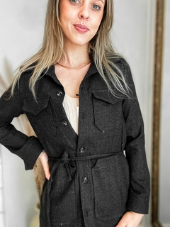Parka de lã 100%