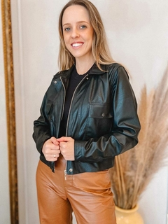 Jaqueta de courino