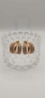 Brinco Zircônias Liso Torcido Dourado - comprar online