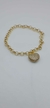 Pulseira com Coração Cravejado