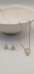 Conjunto Colar e Brinco Gota - comprar online