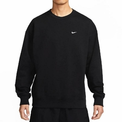 Blusa de Moletom Nike Mini Solo Swoosh Preto 