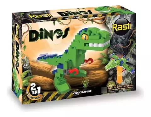 RASTI DINOS 2 EN 1 - comprar online