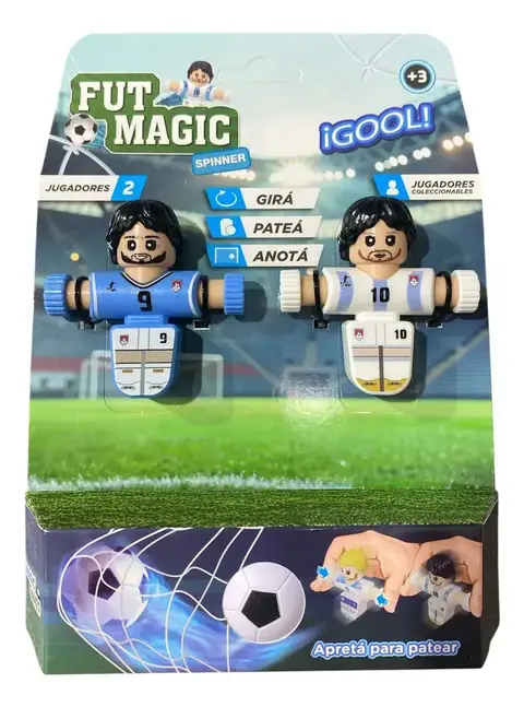 FUTBOL FIDGET JUGADORES DE FUTBOL X2